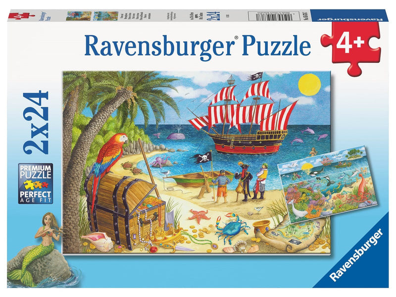 Ravensburger Pirates and Mermaids 2x24p