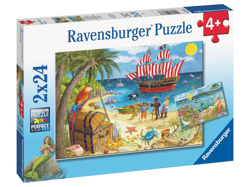 Ravensburger Pirates and Mermaids 2x24p