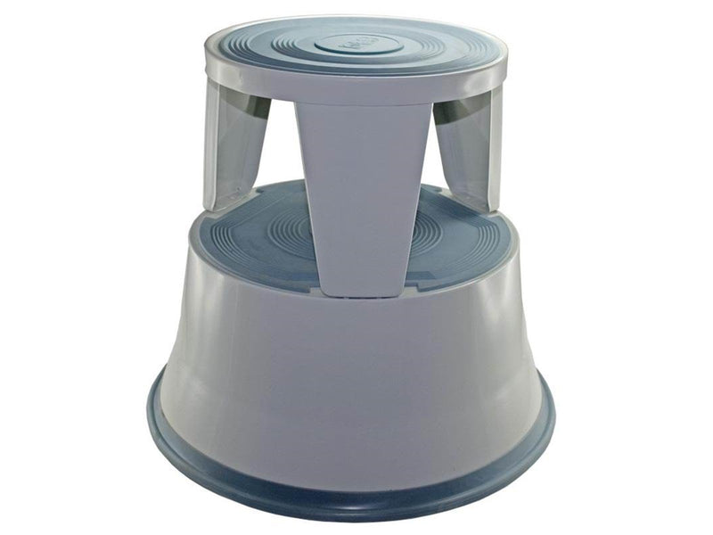 b.n.t/office Step Stool Metal Grey 41cm