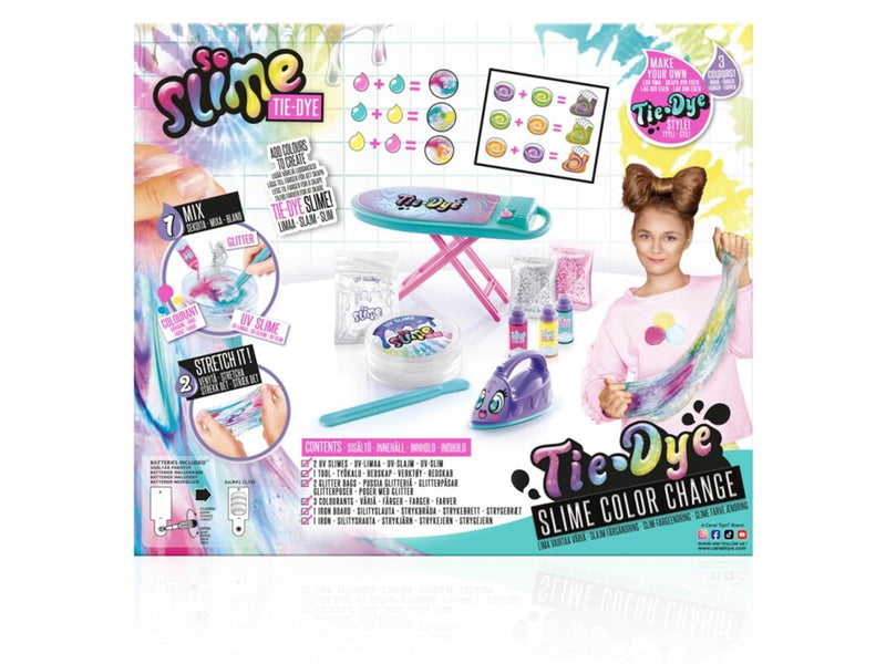 So Slime Tie Dye Color Change Table & Iron