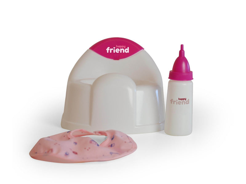 Happy Friend Potty set w/Bottle