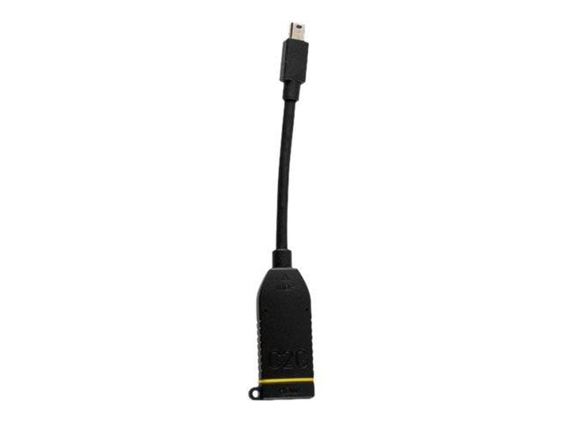 C2G Universal 4K HDMI Dongle Adapter Ring with Color Coded Mini DisplayPort DisplayPort and USB-C - video adapter kit - Mini Dis