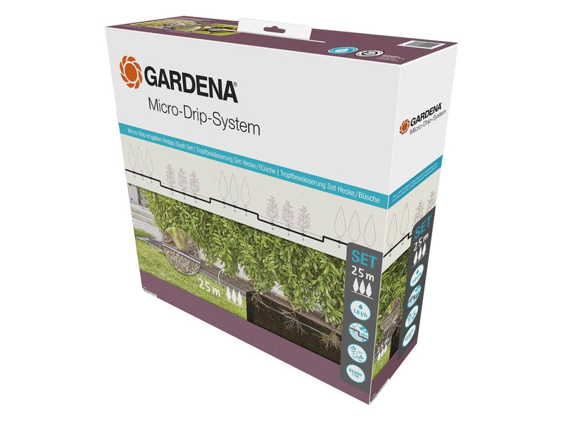 Gardena Tropfbewässerung Hecken/Büsche Set (25 m)