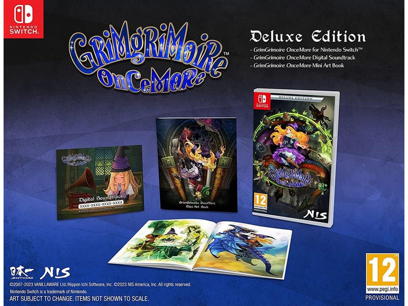 GrimGrimoire OnceMore (Deluxe Edition) - Nintendo Switch - Strategie - PEGI 12