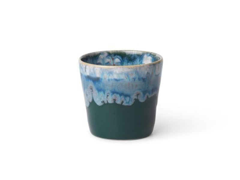 Costa Nova Cup Gres 21 cl 8 x 7.5 cm Dark green Ceramic