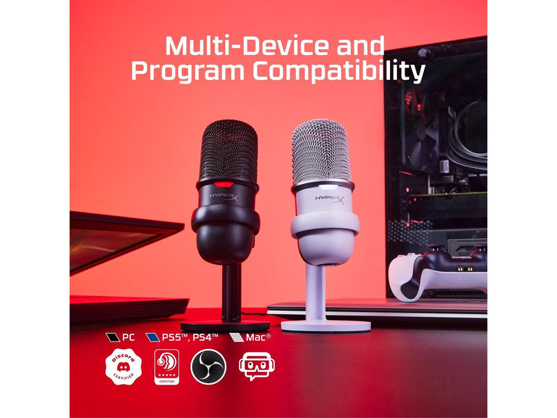 HyperX SoloCast USB Condenser - Weiß