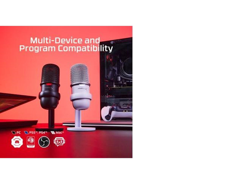 HyperX SoloCast USB Condenser - Weiß