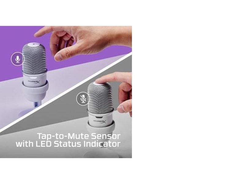HyperX SoloCast USB Condenser - Weiß