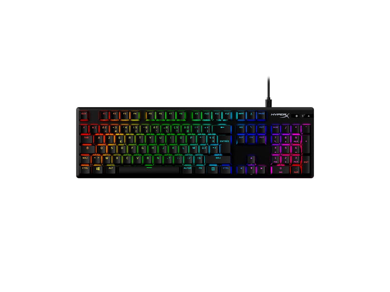 HyperX Alloy Origins PBT - Französisch - Schwarz