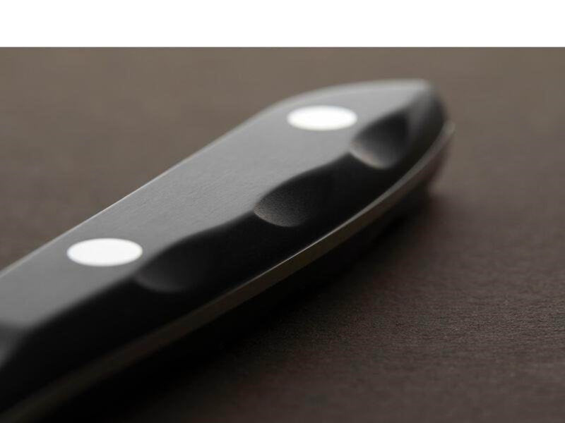 Gense Steak knife Old Farmer black 22 cm Black/Steel