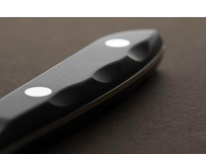 Gense Steak knife Old Farmer black 22 cm Black/Steel