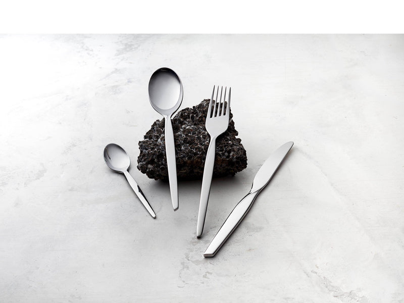 Gense Cake fork Twist 16 cm 6 pieces Glossy steel