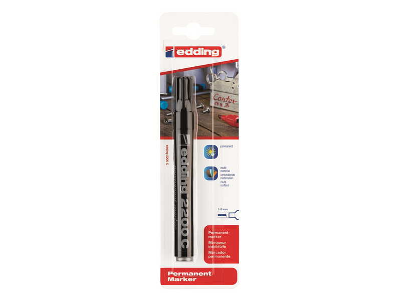 Edding e-2200 C permanent marker black