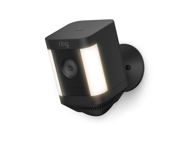 Ring Spotlight Cam Plus, Battery, Black