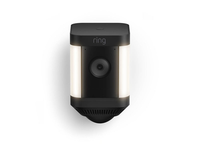 Ring Spotlight Cam Plus, Battery, Black