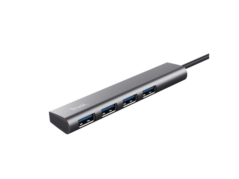 Trust Halyx USB-C To 4 Port USB-A 3.2 Gen1 Hub