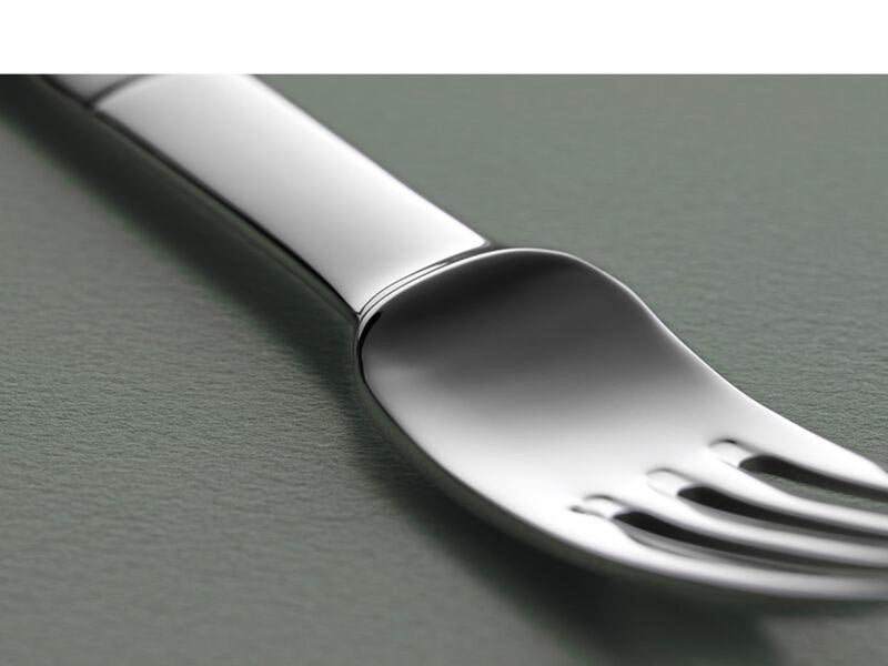 Gense Table fork Nobel 19.2 cm Matte/Glossy steel