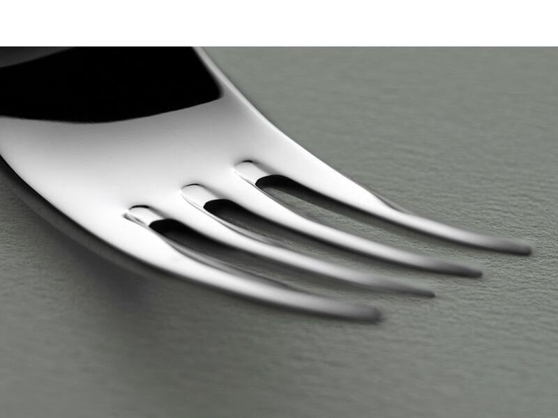 Gense Table fork Nobel 19.2 cm Matte/Glossy steel