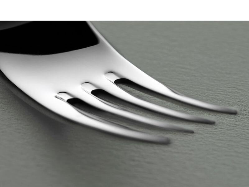 Gense Table fork Nobel 19.2 cm Matte/Glossy steel