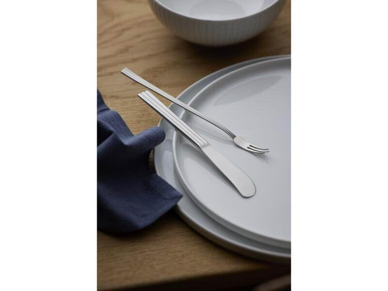 Gense Slicing fork Thebe 17.2 cm Matte steel