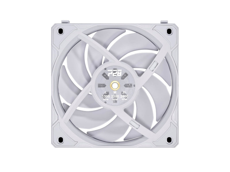 Lian Li UNI FAN P28 - 3-pack - Gehäuselüfter - 120mm - Weiß - 32 dBA