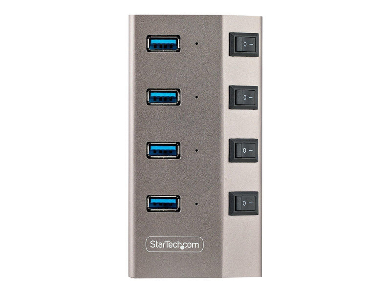 StarTech.com 5G4AIBS-USB-HUB-EU USB-Hubs - 4 - Grau