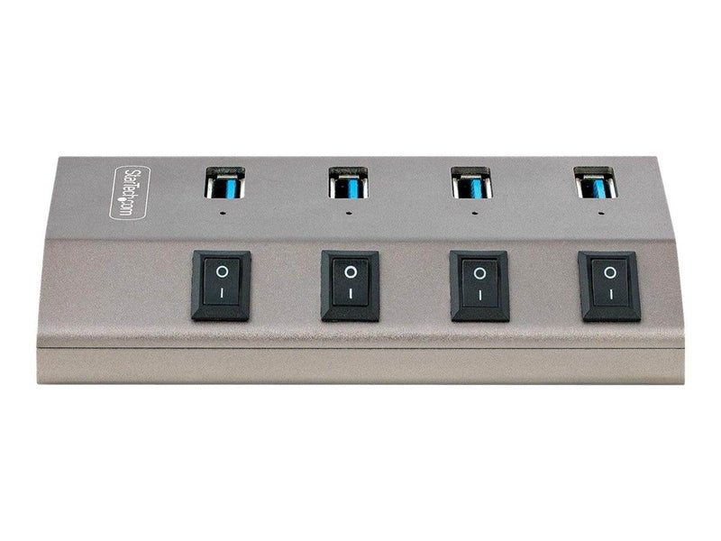 StarTech.com 5G4AIBS-USB-HUB-EU USB-Hubs - 4 - Grau