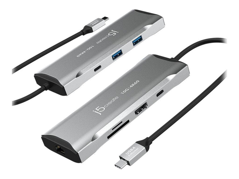 j5create JCD393-N - 4K60 Elite USB-C 10Gbps Mini Dock