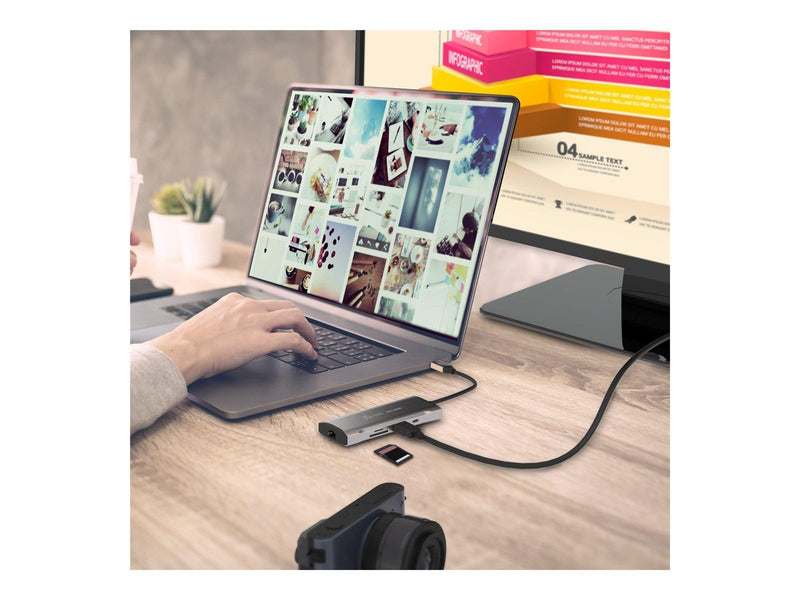 j5create JCD393-N - 4K60 Elite USB-C 10Gbps Mini Dock