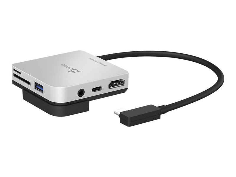 j5create USB-C to 4K HDMI Travel Dock for iPad Pro (with 100W PD)