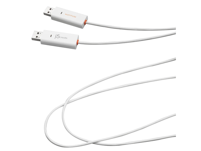 j5create JUC400-N Wormhole Switch Windows & Mac file transfer USB to USB
