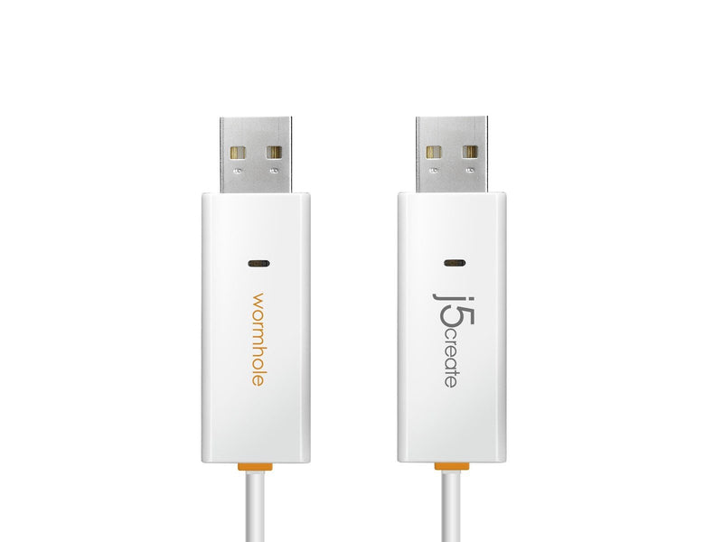 j5create JUC400-N Wormhole Switch Windows & Mac file transfer USB to USB