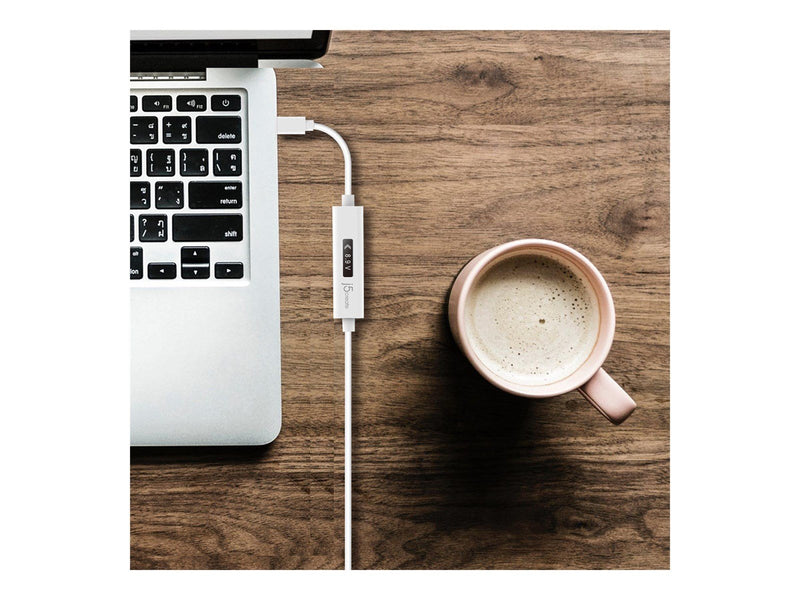 j5create USB-C Dynamic Power Meter Charging Cable