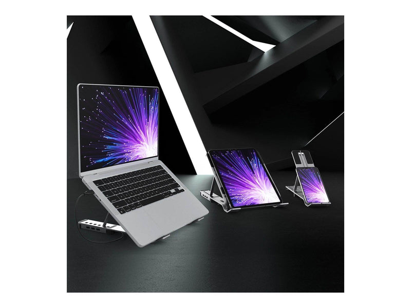 j5create Laptop Stand with USB 4-Port Hub