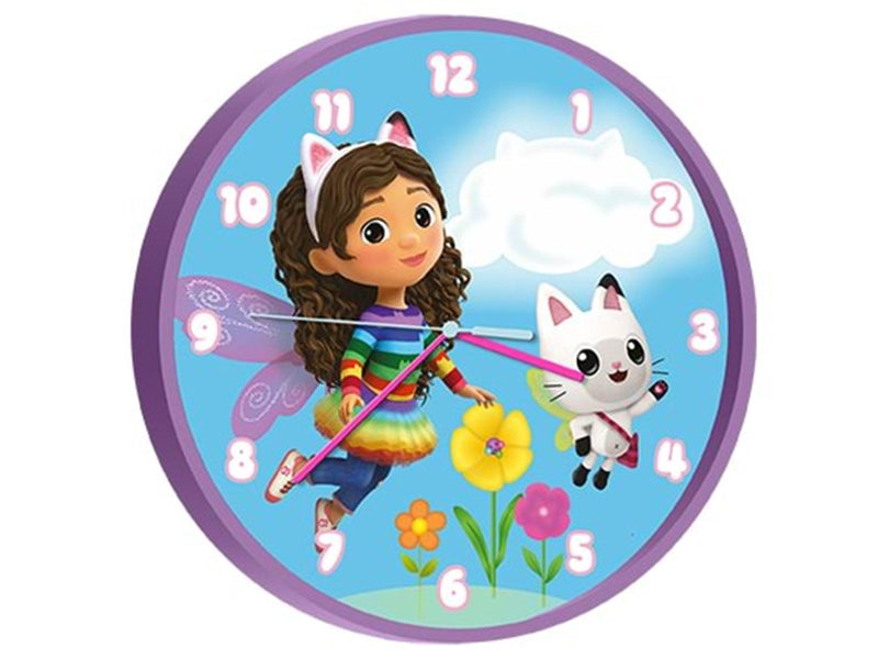 Euromic GABBY'S DOLLHOUSE Wall clock (in window box)