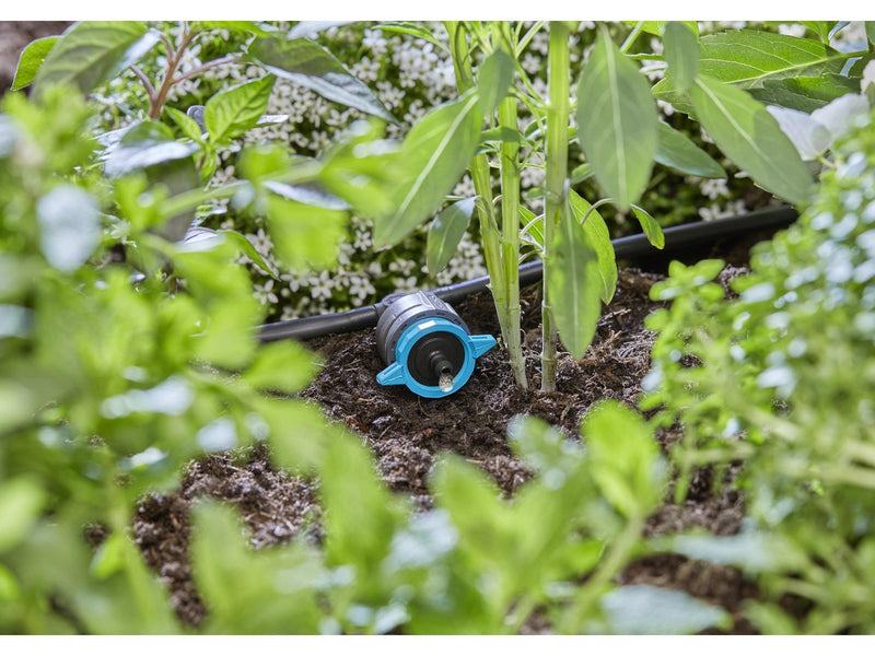 Gardena Regulierbarer Reihentropfer 1–8 l/h, druckregulierend