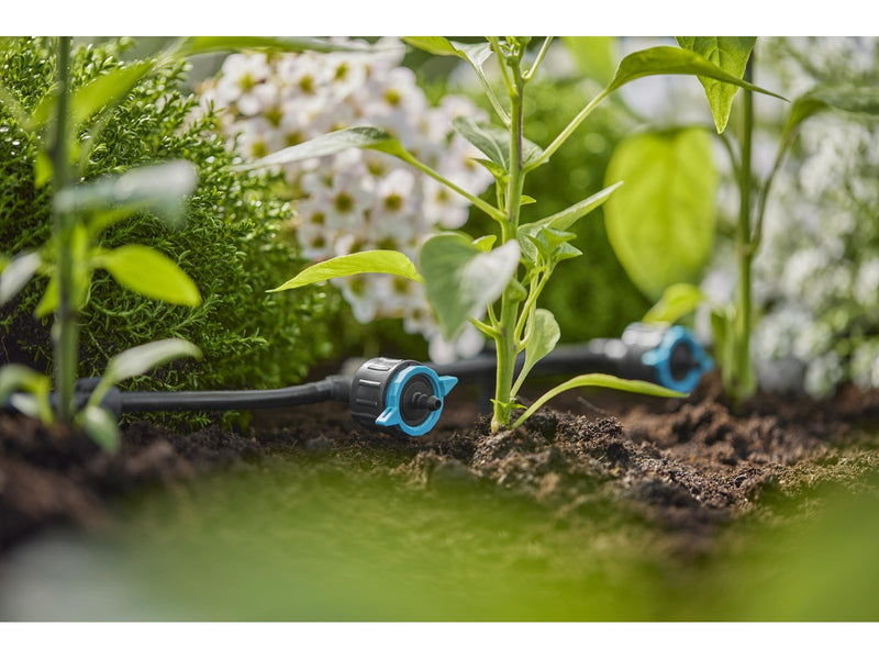 Gardena Regulierbarer Reihentropfer 1–8 l/h, druckregulierend