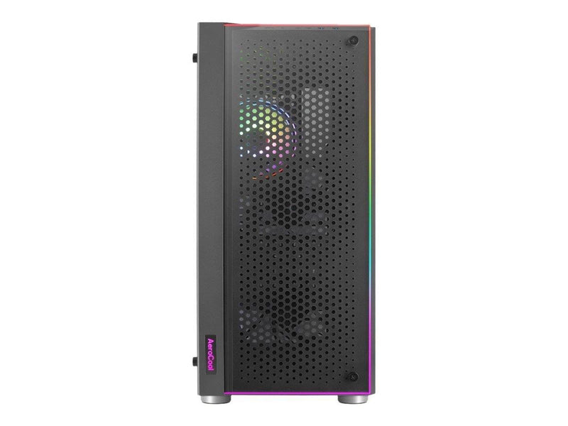 AeroCool Skribble - mid tower - ATX - Gehäuse - Tower - Schwarz