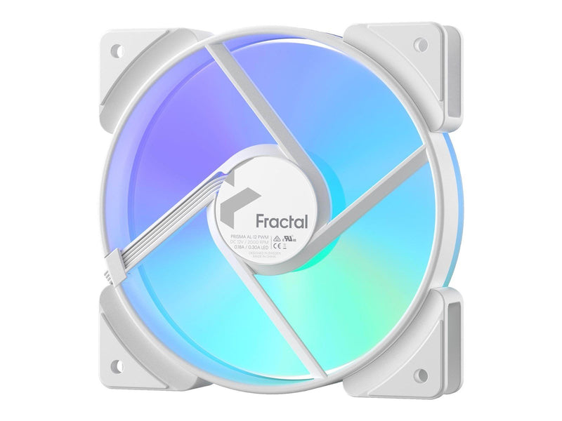 Fractal Design Prisma AL-12 - Gehäuselüfter - 120mm - Weiß