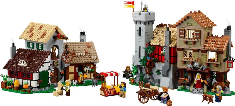 LEGO® Icons Mittelalterlicher Stadtplatz