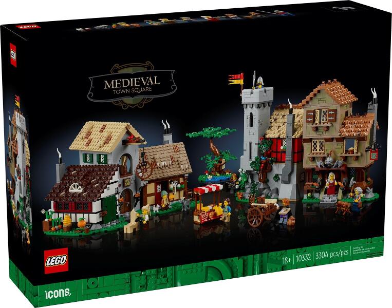 LEGO® Icons Mittelalterlicher Stadtplatz