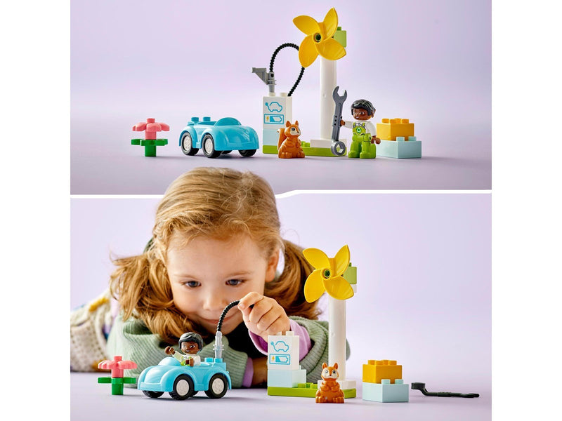 LEGO DUPLO 10985 Windrad und Elektroauto