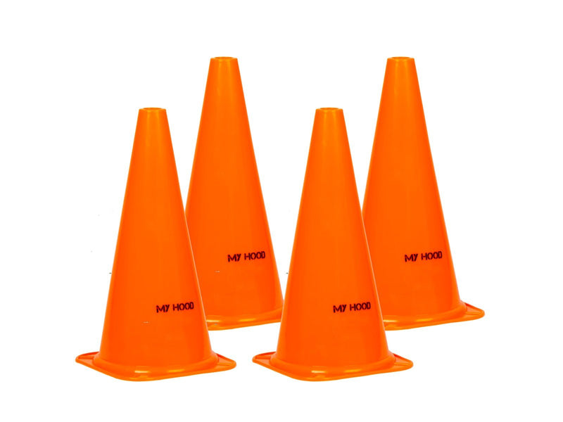 My Hood 4 orange cones - 38 cm