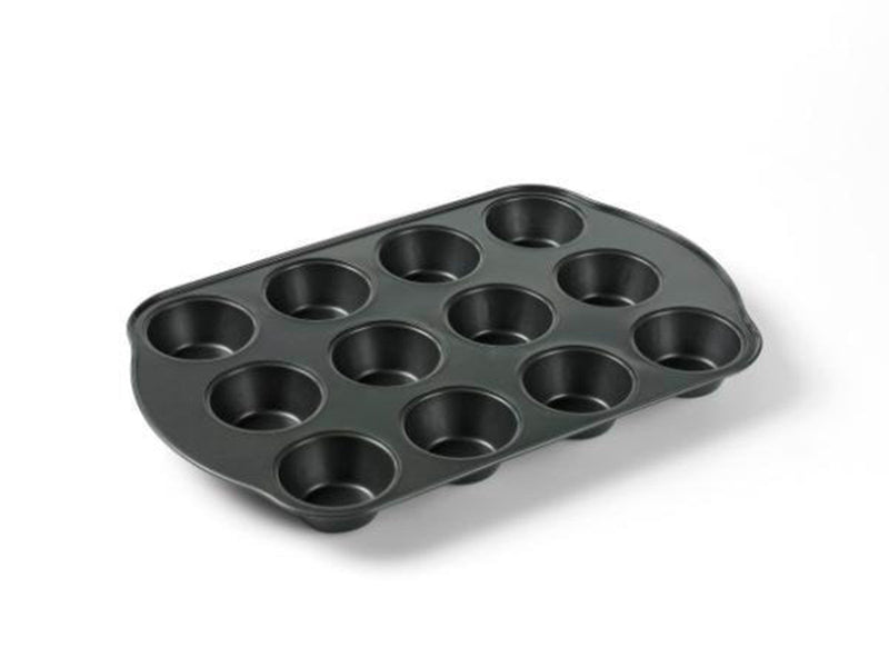 Funktion Muffin tin 12 holes grey