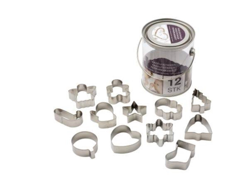Funktion Cookie cutter set of 12 pcs