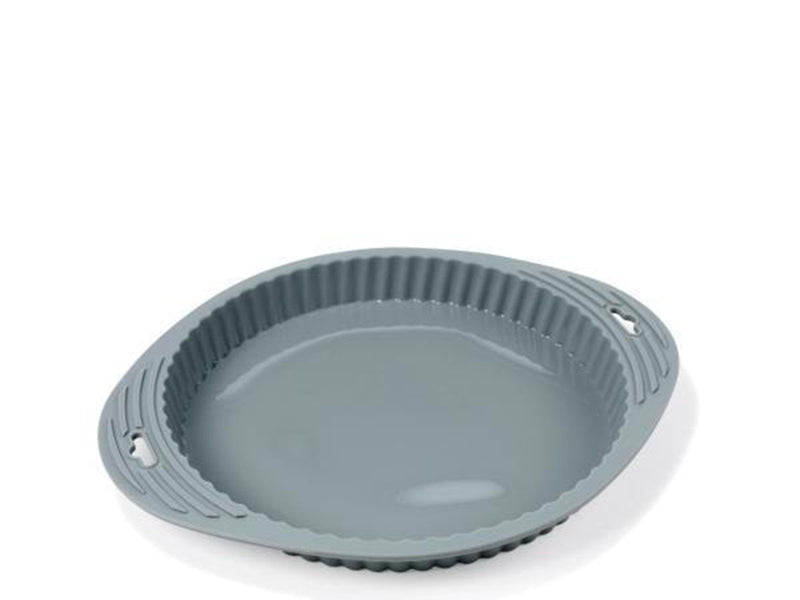 Funktion Pie dish Round grey silicone