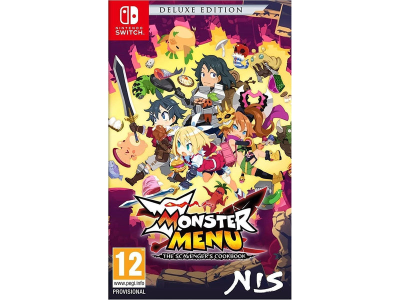 Monster Menu: The Scavenger's Cookbook (Deluxe Edition) - Nintendo Switch - RPG - PEGI 12
