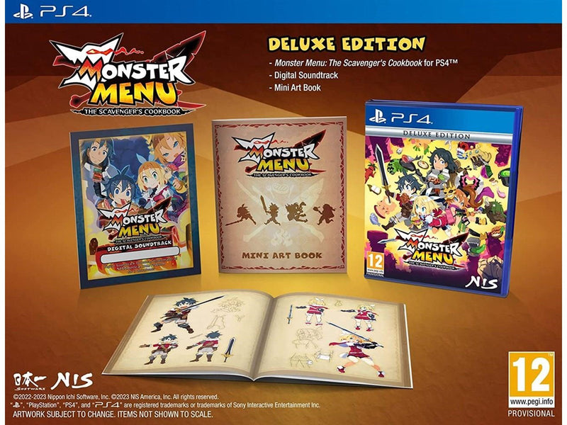 Monster Menu: The Scavenger's Cookbook (Deluxe Edition) - Sony PlayStation 4 - RPG - PEGI 12