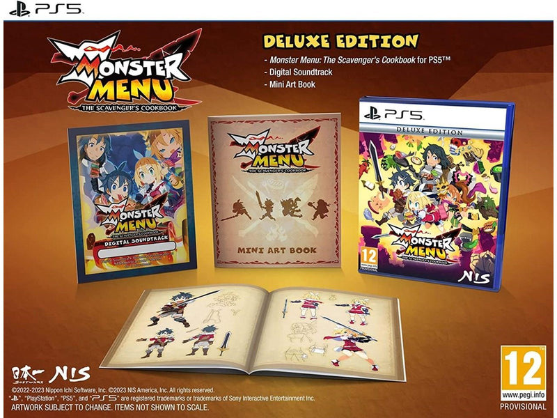 Monster Menu: The Scavenger's Cookbook (Deluxe Edition) - Sony PlayStation 5 - RPG - PEGI 12