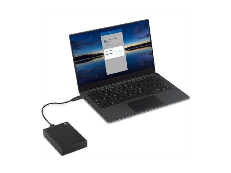 Seagate One Touch - Extern Festplatte - 2TB - Schwarz